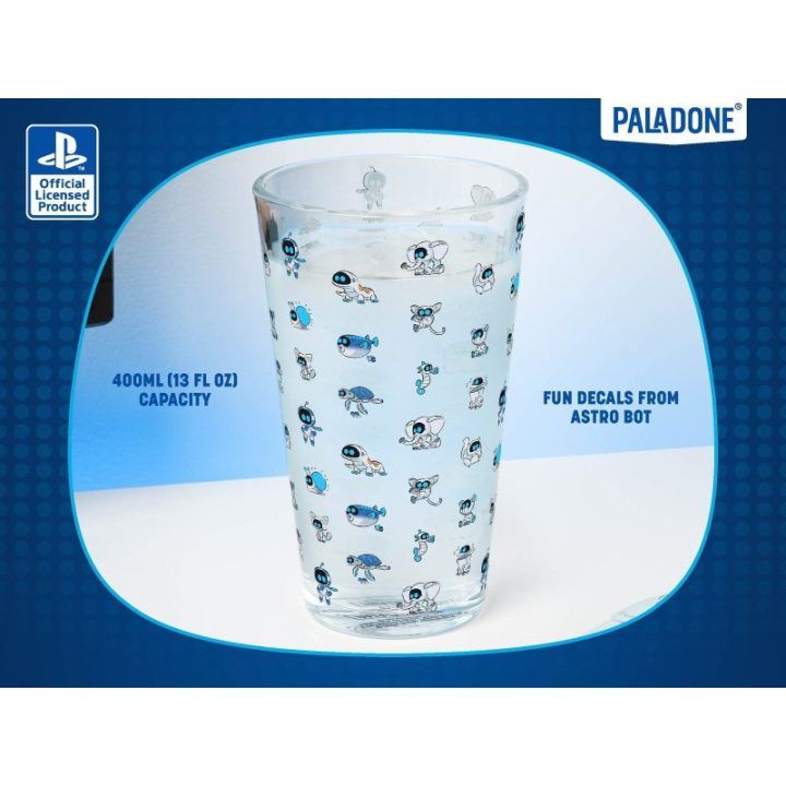 Paladone Astro Bot stiklinė 400 ml