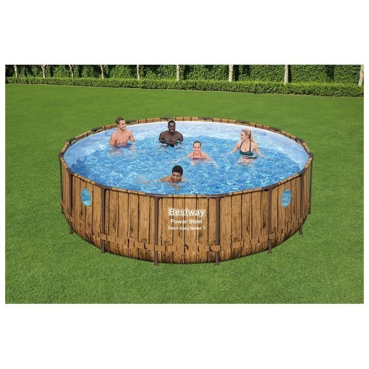 Bestway 56725 Power Steel Swim Vista Series baseino komplektas