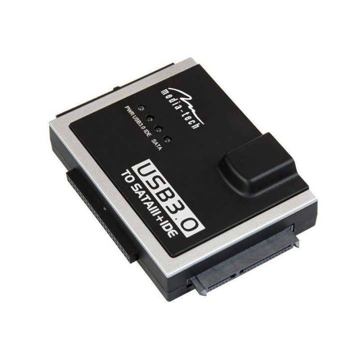 Media-Tech MT5100 SATA/IDE į USB 3.0 adapterio rinkinys