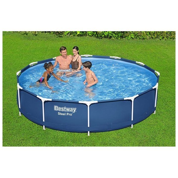 Bestway Steel Pro baseino komplektas 3,66 × 0,76 m su siurbliu