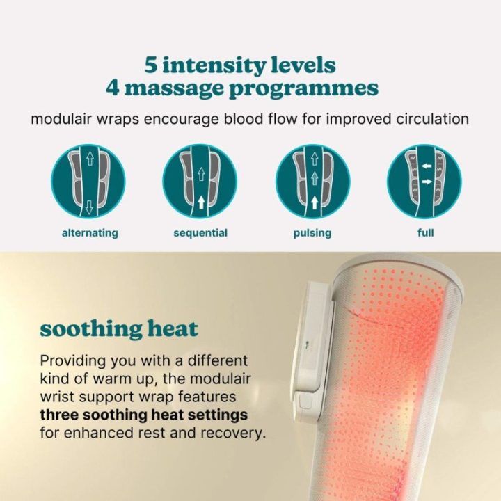 Homedics Modulair rankų masažo įtvaras SR-CMH10H-GY