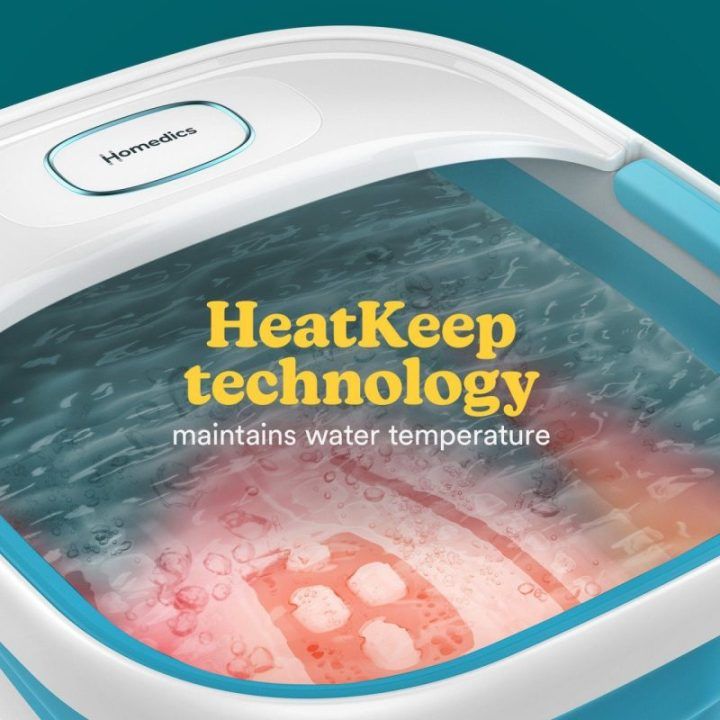 Homedics Smart Space sulankstoma pėdų vonelė FB-70BL-EB