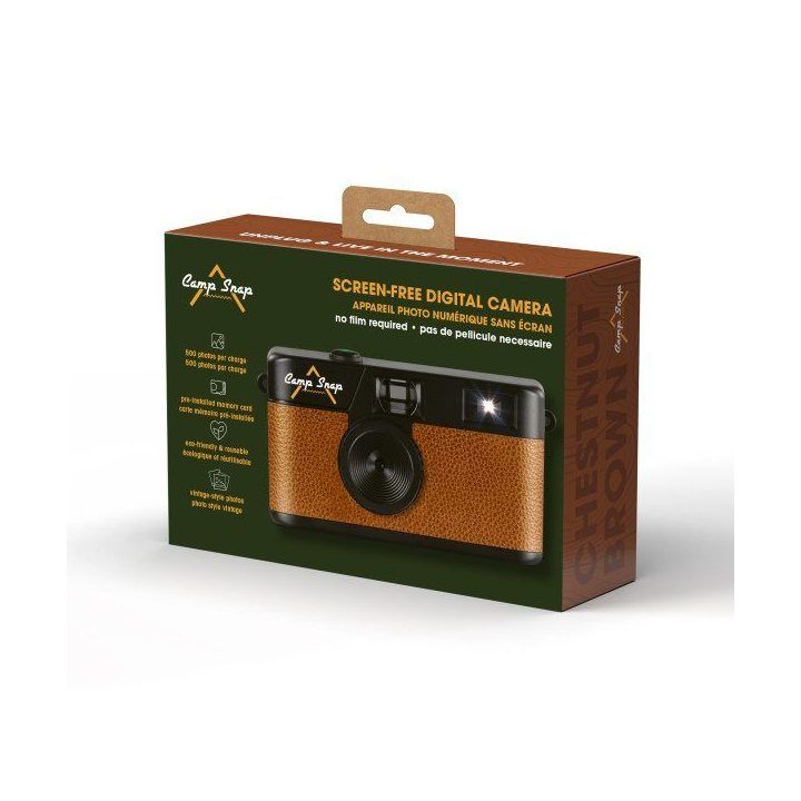 Camp Snap CS-V105-BR-WW skaitmeninis fotoaparatas, rudas