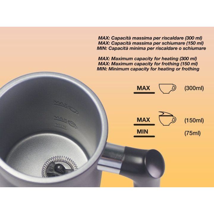 Beper elektrinis pieno plaktuvas 500 W, 500 ml