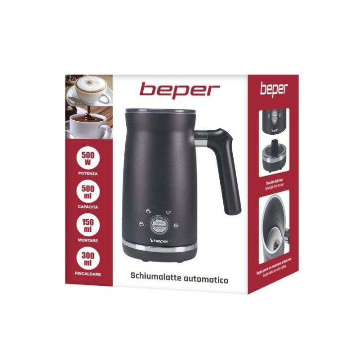 Beper elektrinis pieno plaktuvas 500 W, 500 ml