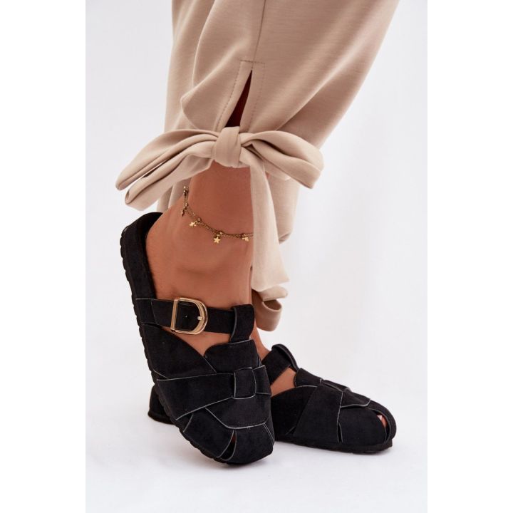 Juodos basutės su kulnu Step in style