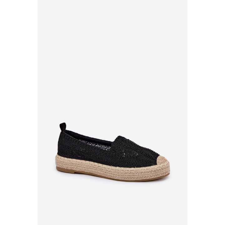 Juodos espadrilės Step in style