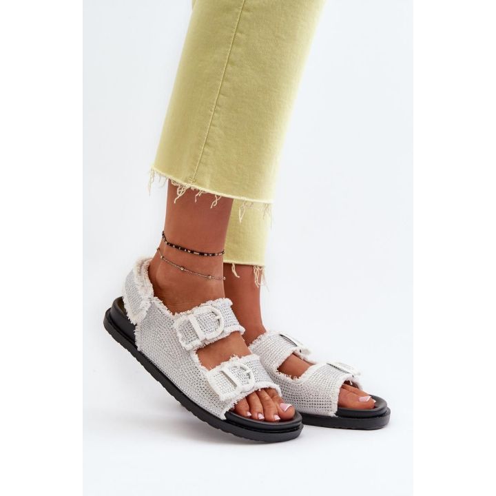Tekstilinės basutės su platforma Step in style
