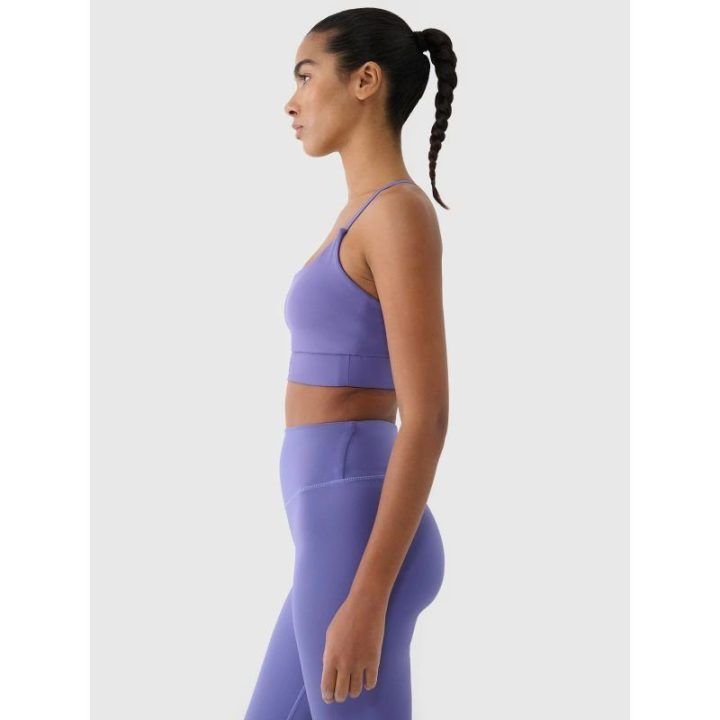 Moteriška sportinė liemenėlė 4F, violetinė