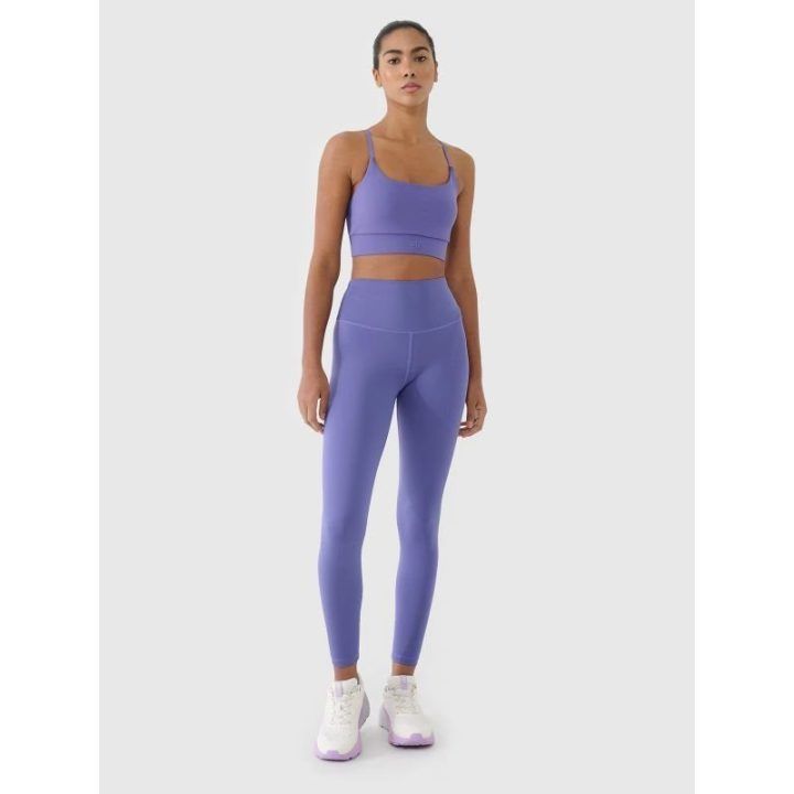Moteriška sportinė liemenėlė 4F, violetinė