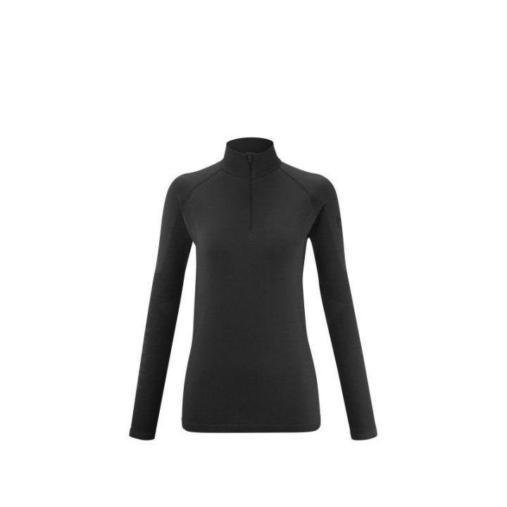 Moteriški termo marškinėliai MILLET Drynamic Soft LS Zip