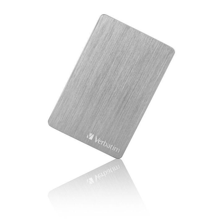 Verbatim Store 'n' Go ALU Slim išorinis kietasis diskas 1 TB, sidabro spalvos