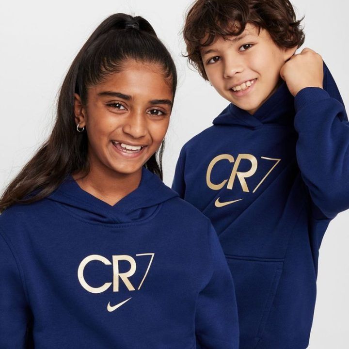 Vaikiškas džemperis Nike Academy CR7 Club Fleece, mėlynas