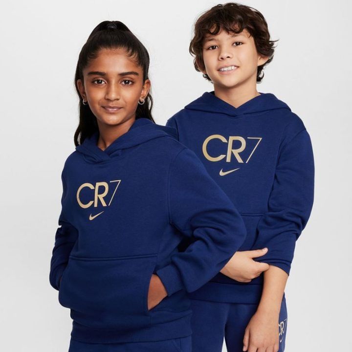 Vaikiškas džemperis Nike Academy CR7 Club Fleece, mėlynas