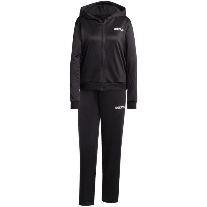 Vyriškas sportinis kostiumas adidas Essentials Linear, juodas