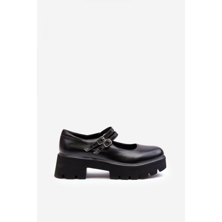 Juodi aulinukai su sagtelėmis Step in style