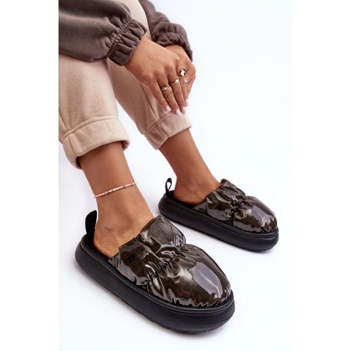 Moteriškos šlepetės su pašiltinimu Step in style