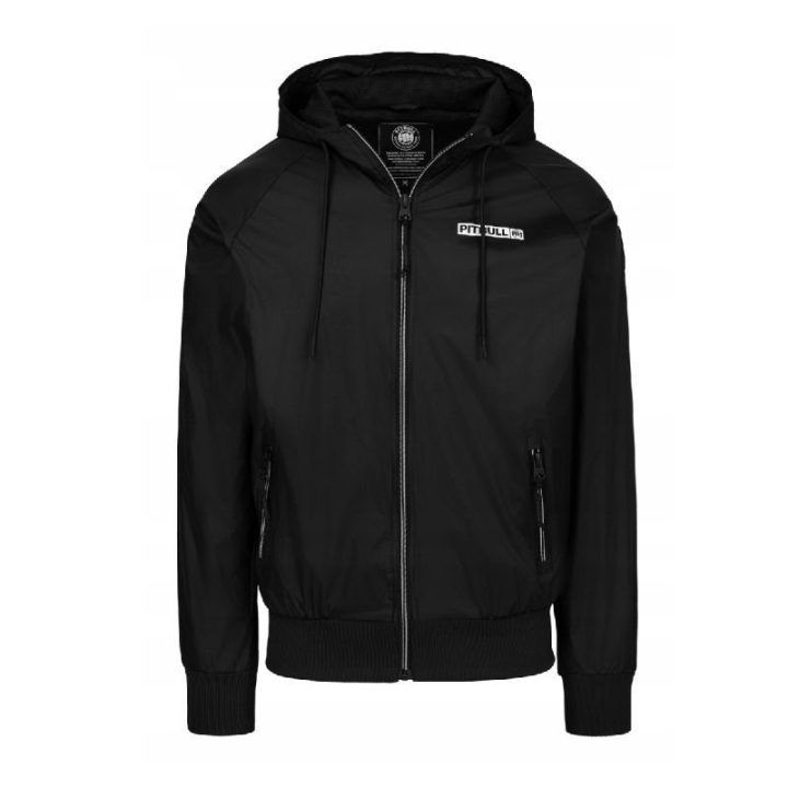 Vyriška pereinamoji striukė Pit Bull West Coast Athletic Logo II, juoda