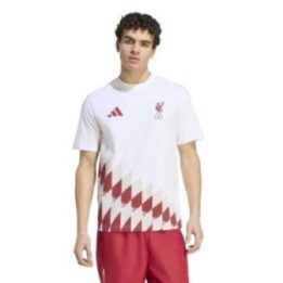 Adidas Liverpool FC marškinėliai su grafika, balti