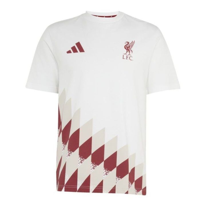 Adidas Liverpool FC marškinėliai su grafika, balti