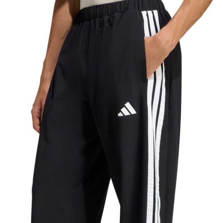Vyriškos kelnės adidas 3-Stripes Woven, juodos