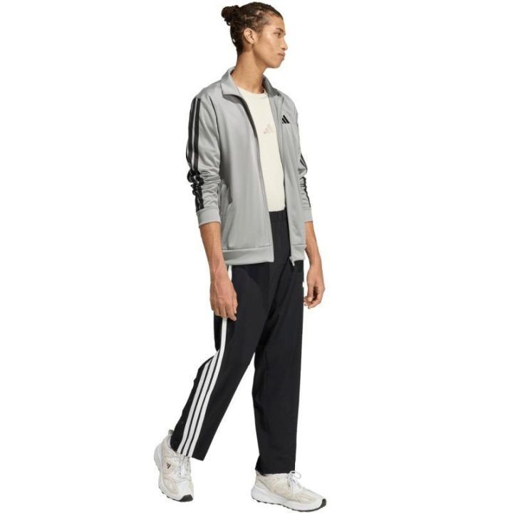 Vyriškos kelnės adidas 3-Stripes Woven, juodos