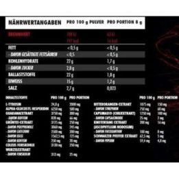 Treniruočių booster Big Zone Heat Up 240 g
