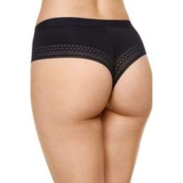 Juodos stringai Gorteks