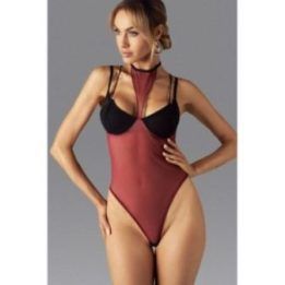 Bordo spalvos seksualus bodis Obsessive Parisel