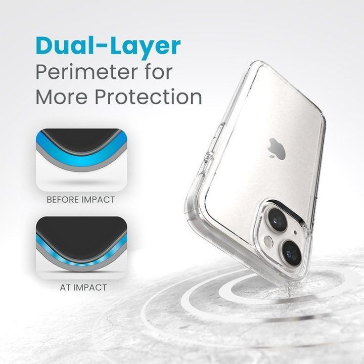 Permatomas dėklas Speck Gemshell iPhone 17e/16e/15/14/13