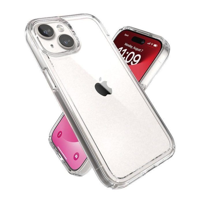 Permatomas dėklas Speck Gemshell iPhone 17e/16e/15/14/13