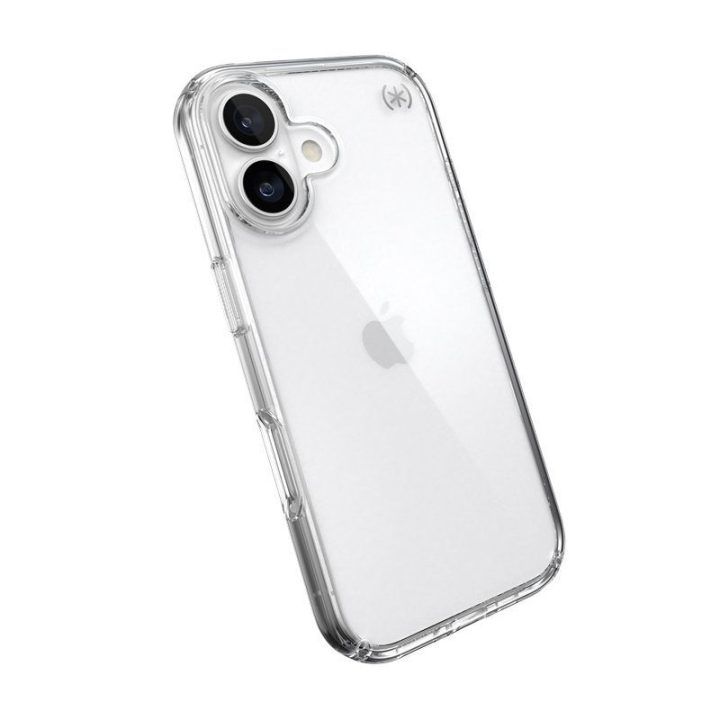 Permatomas dėklas iPhone 17 Speck Presidio Perfect-Clear