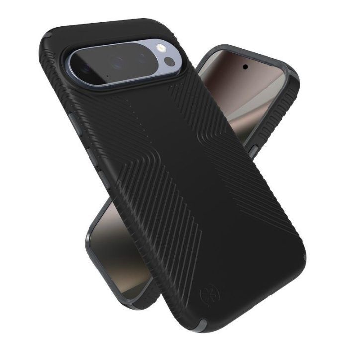 Dėklas Google Pixel 10 / Pixel 10 Pro, juodas, Speck Presidio2 Grip Magnet