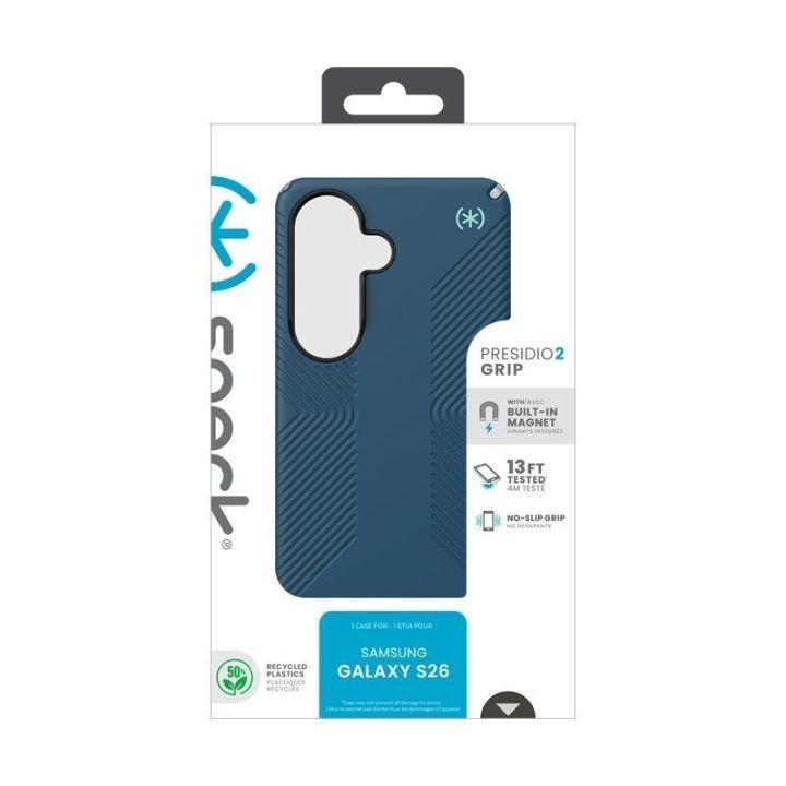 Speck Presidio®2 Grip Magnet dėklas Samsung Galaxy S26, mėlynas