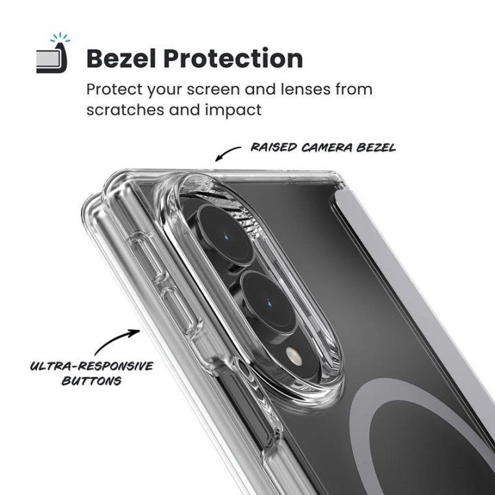 Permatomas dėklas Samsung Galaxy Z Fold 8, Speck Presidio