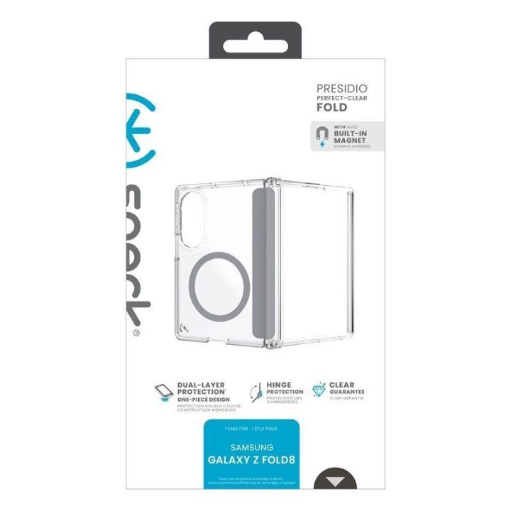 Permatomas dėklas Samsung Galaxy Z Fold 8, Speck Presidio