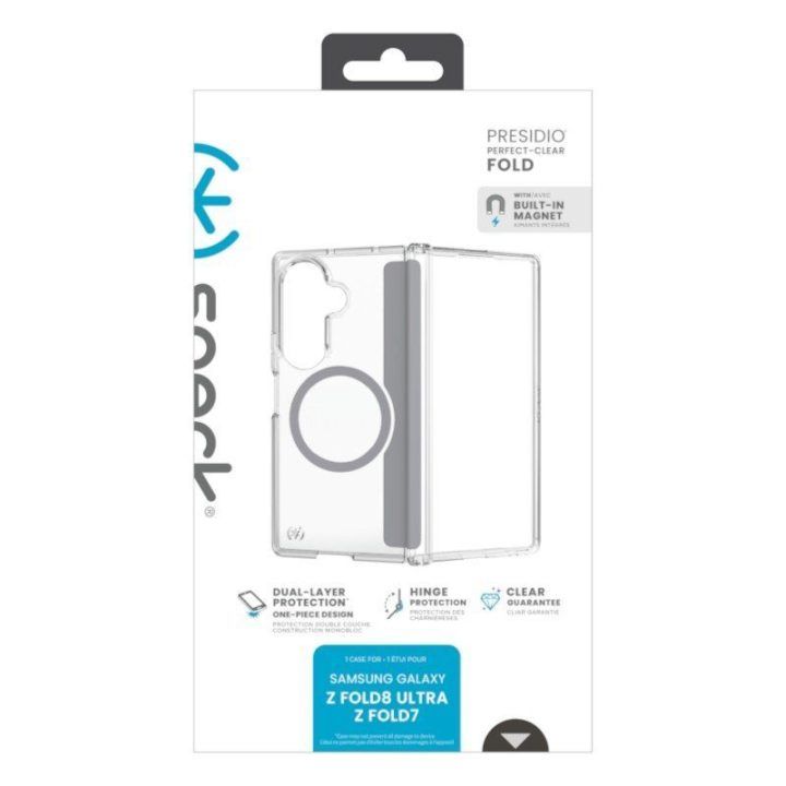 Permatomas dėklas Samsung Galaxy Z Fold 8 Ultra su MagSafe