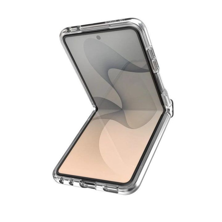Dėklas Samsung Galaxy Z Flip 8 Speck Presidio Perfect-Clear Magnet, permatomas
