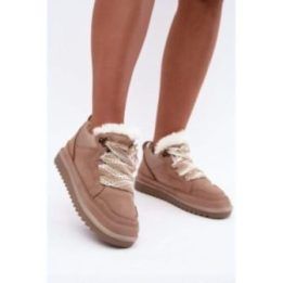Žieminiai aulinukai su dirbtiniu kailiu Step in style