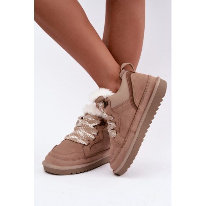 Žieminiai aulinukai su dirbtiniu kailiu Step in style