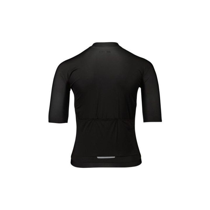 Moteriški dviratininko marškinėliai POC Pristine Jersey, juodi