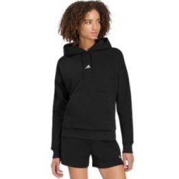 Moteriškas džemperis su gobtuvu adidas Essentials Small Logo Feel Cozy, juodas