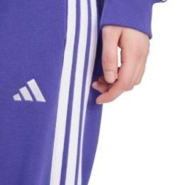 Moteriškos kelnės adidas Essentials 3-Stripes French Terry, violetinės