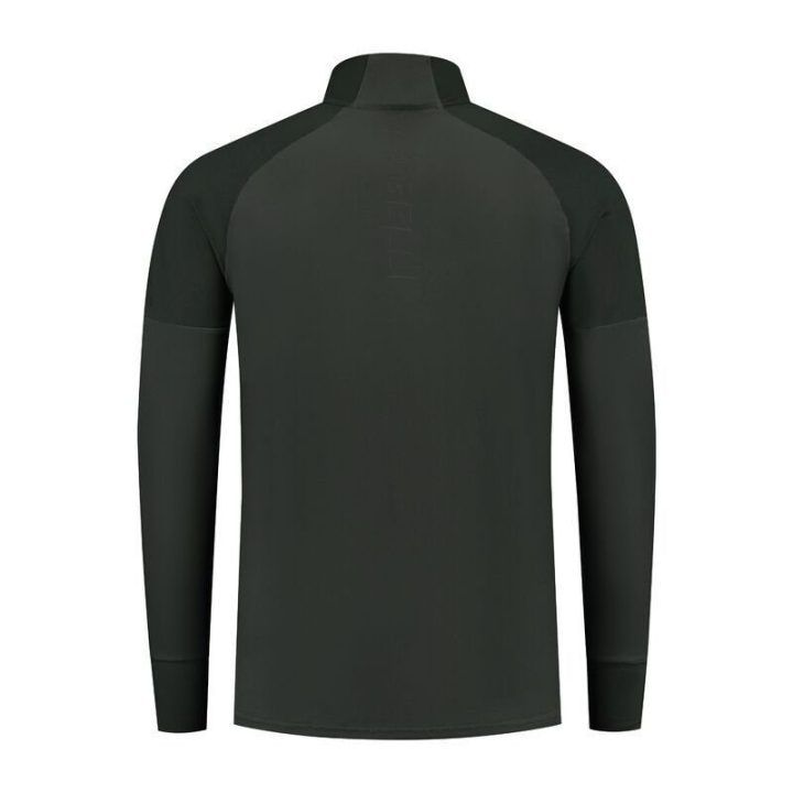 Vyriškas džemperis su užtrauktuku Rogelli Enjoy III, tamsiai žalias, 2XL