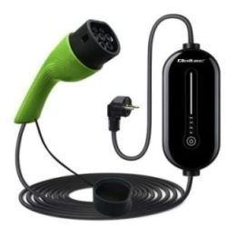 Mobilus EV įkroviklis su LCD ir LED, Typ 2, 3,5 kW, 5 m