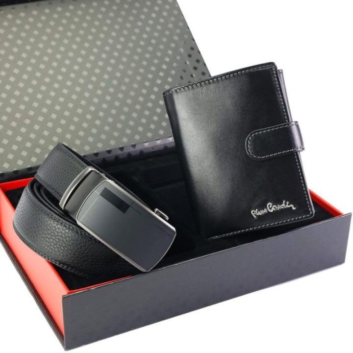 Natūralios odos dovanų rinkinys Pierre Cardin
