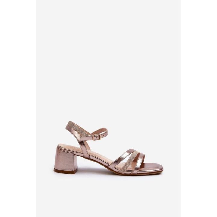 Sintetinės odos sandalai Sergio Leone SK046 Silver