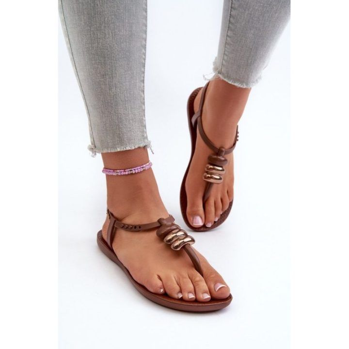 Moteriškos basutės šlepetės 83507 Ipanema Class Blown Up Sandal Fem Brown
