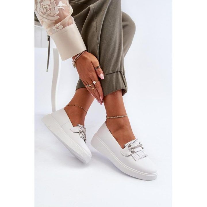 Mokasinai Step In Style – balta