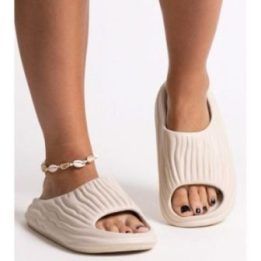 Šlepetės su klostėmis Miniya“